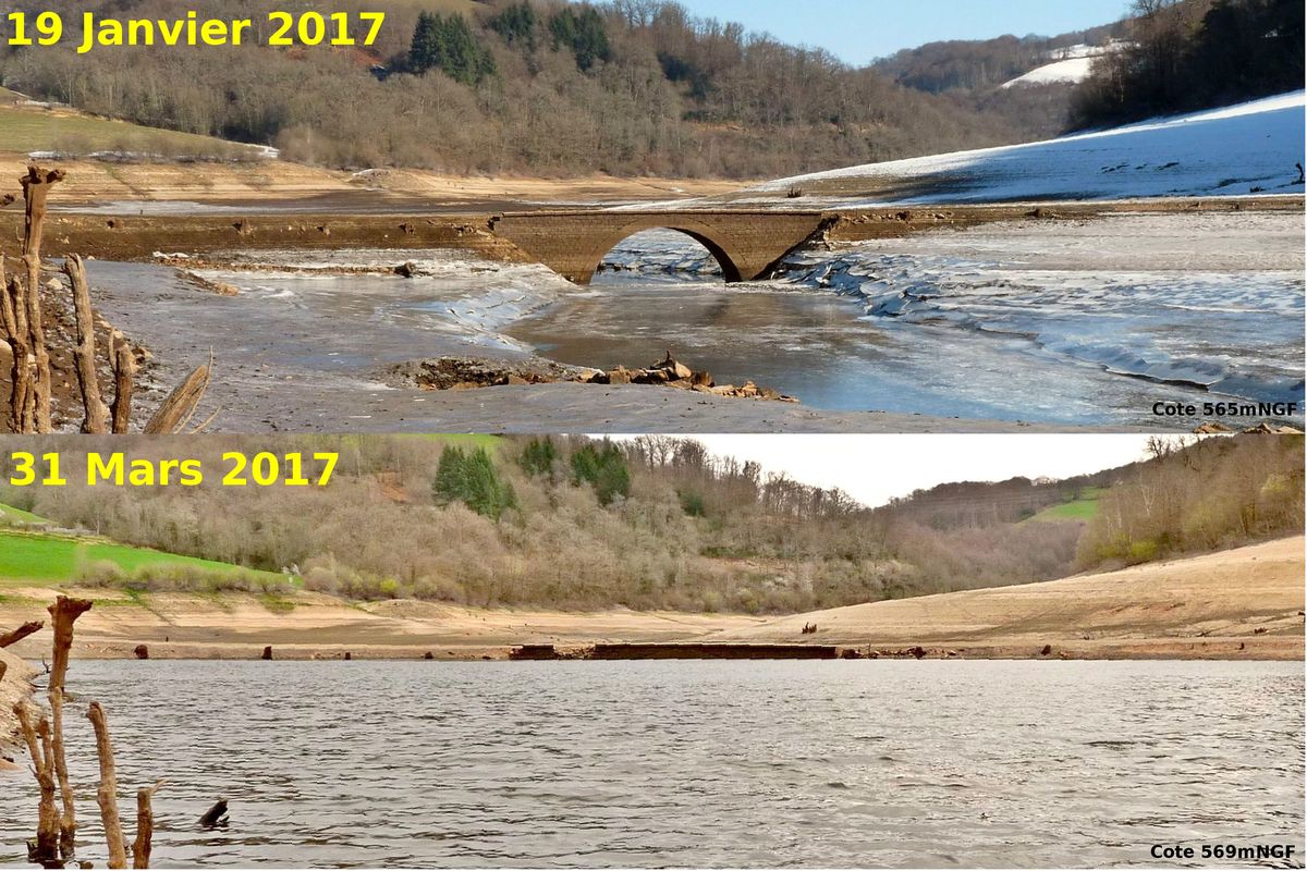 Le Pont de l'Oustrac 19 janvier 31 mars