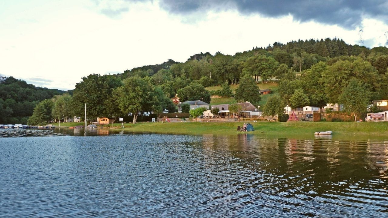 la plage du camping la romiguiere