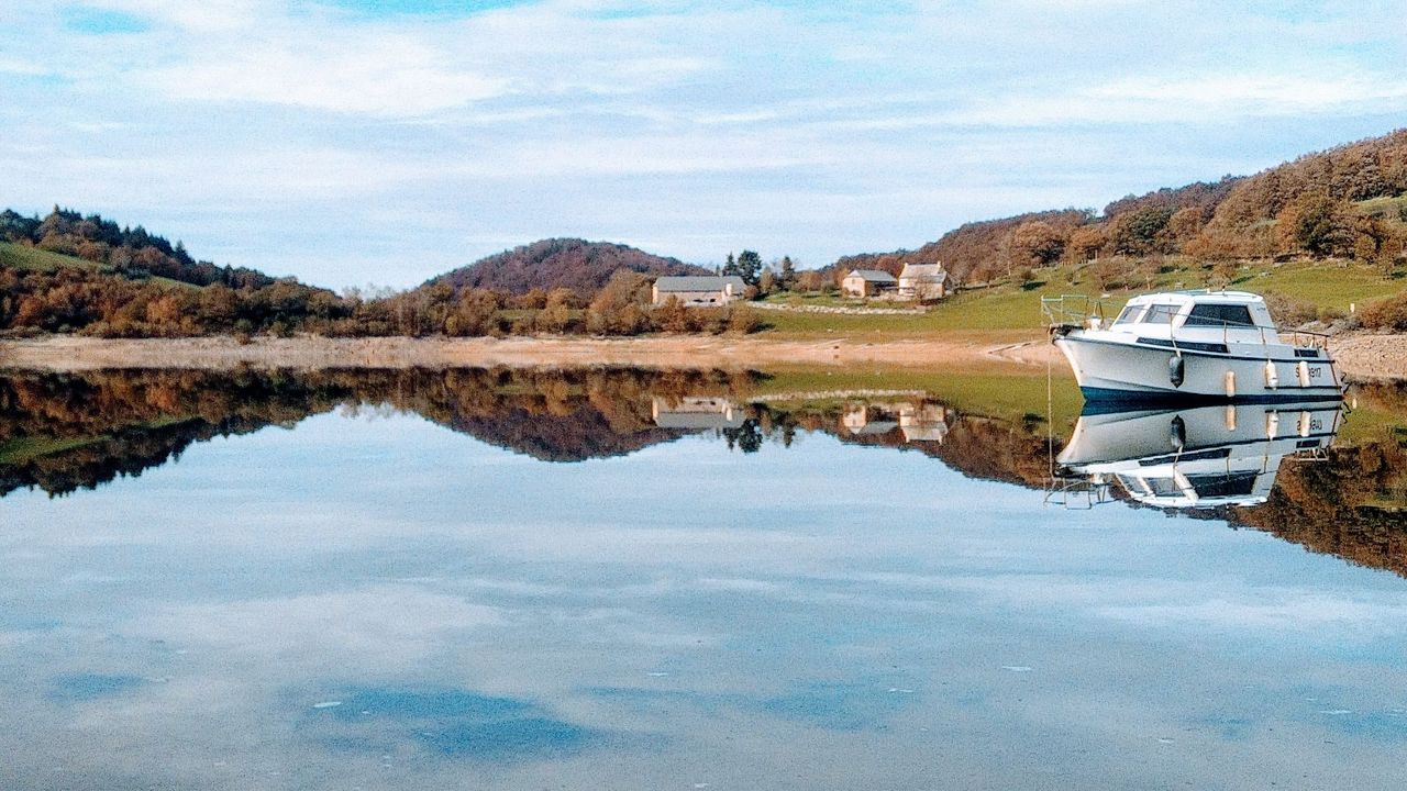 reflet sur le lac