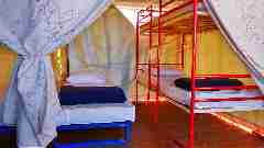 Camping La Romiguiere : Bengali Chambre 3 lits