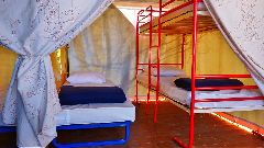 Camping La Romiguiere : Bengali Chambre 3 lits