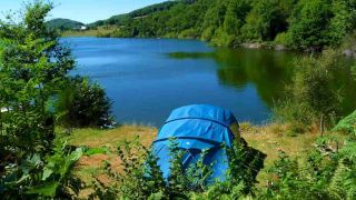 Camping La Romiguiere : Emplacement 45 2