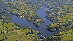 Camping La Romiguiere : La lac de la selve vue aerienne