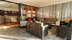 Camping La Romiguiere : Le bar restau du camping la romiguiere