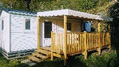 Camping La Romiguiere : Mobilhome 28