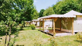 Camping La Romiguiere : Emplacement 37 42